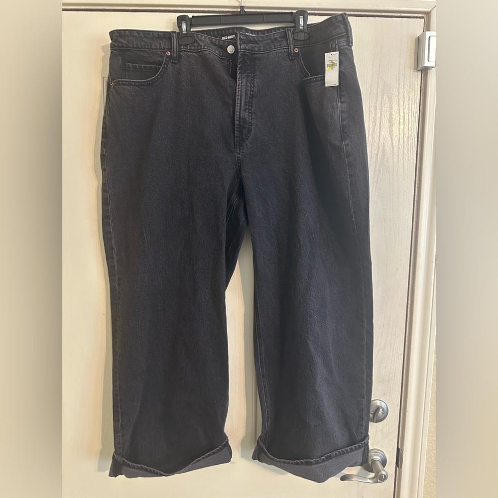 Old Navy Black Relaxed Jeans